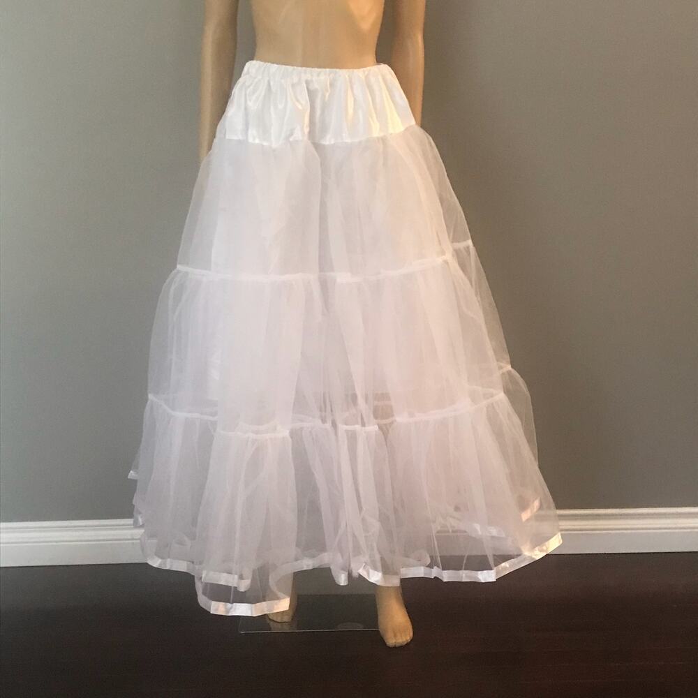 Tulle and Satin Slip Size M Adjustable
